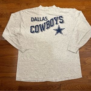 Vintage 1990 Logo 7 Dallas Cowboys Long sleeve size XL